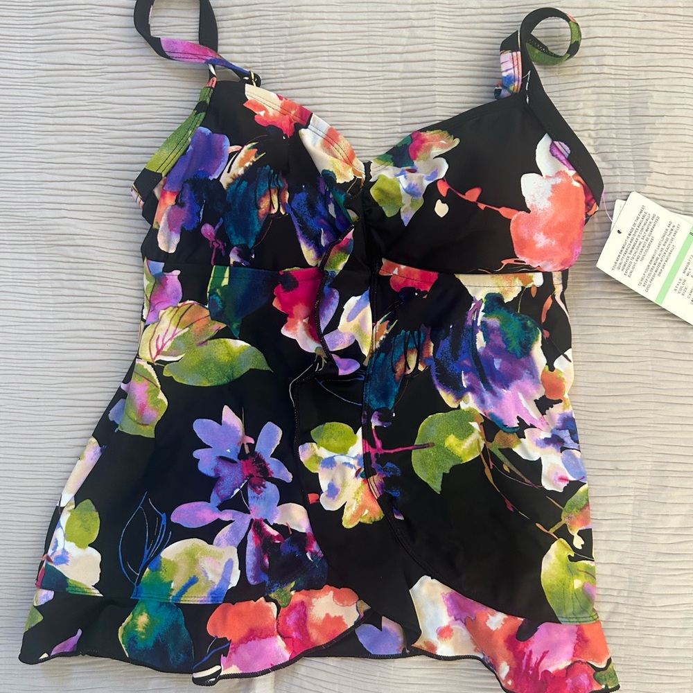 Maxine of Hollywood Vibrant Floral Swimwear